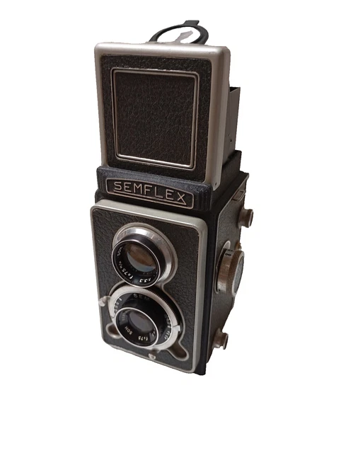 Appareil Photo Semflex Standard 4.5 – Format 6x6, Type 6, Gris (1955, Excellent état)