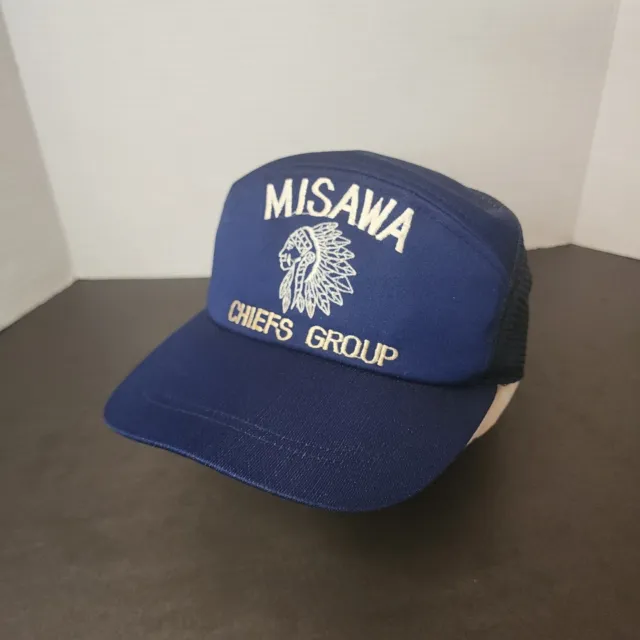 MISAWA CHIEF'S GROUP HAT MISAWA AB Trucker Indian Snapback Vintage