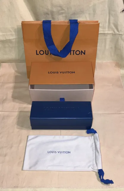 Louis Vuitton, Accessories, Authentic Louis Vuitton Lv Empty Sunglasses  Box Case Only Navy Blue