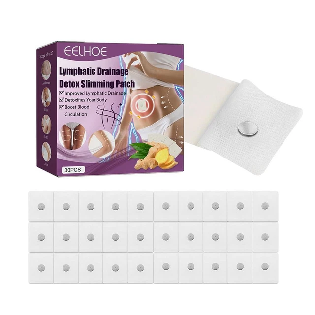 30pcs Fat Stickers Breathable Ginger Fat Burning Slimming Stickers Safe for Body
