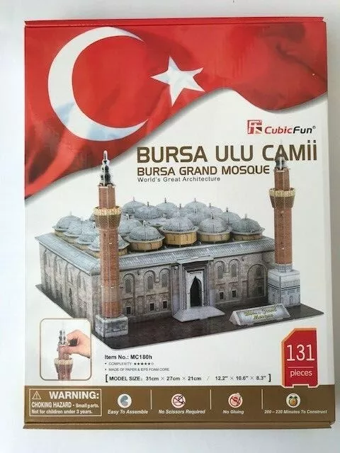 3D Puzzle Bursa Ulu Camii Cubic Fun Bursa Grand Mosque Moschee Sultan Türkei