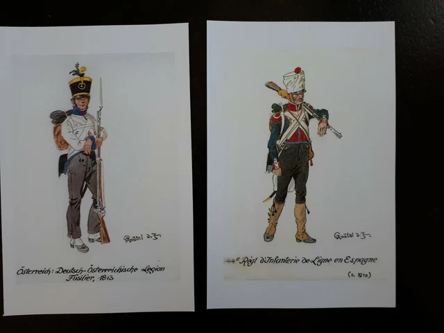 Base Hachette figurine repeinte Fusilier de la 1er Légion 1831 2 versions