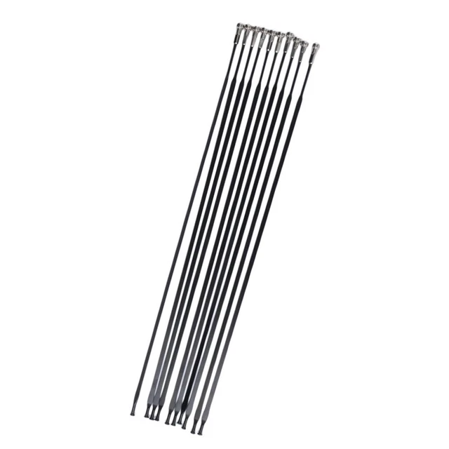 Sapim Raggi E Capezzoli 12Ga (2.5mm) 260mm: Set 18 Pezzi Per Ruote Bici Indistruttibili!