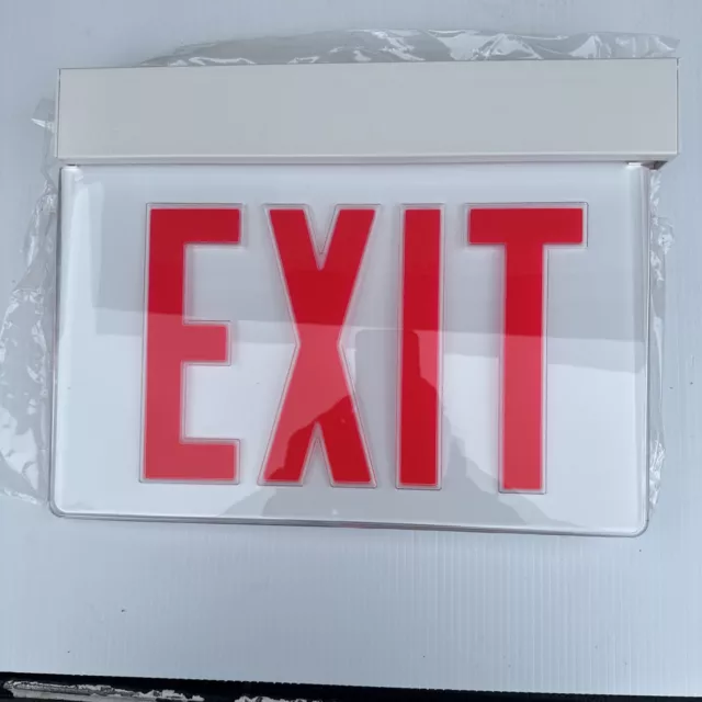 Exit Recessed Lithonia LRP W 1 RM RA 120/277 LED Exit Sign Kit 21 Available