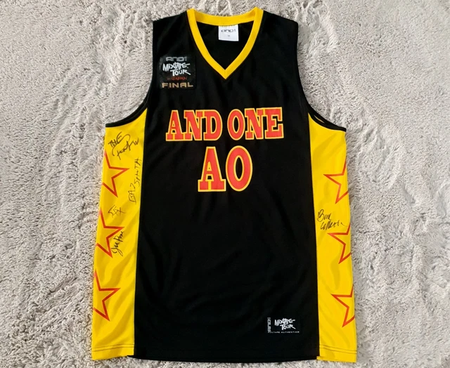 RARE AND1 2006 Mixtape Tour Jersey AO North Philly Mens