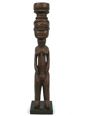 Art African Arts First - Antique Fetish Lobi Holder - Cut - 37 CMS