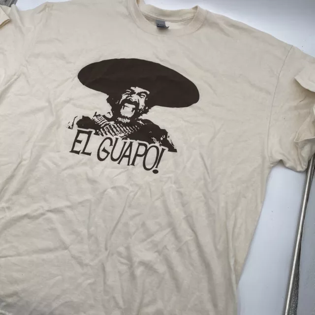 THE THREE AMIGOS El Guapo Lucky Day Ned Nederlander Dusty Bottoms Tee T ...