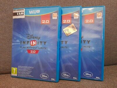 Disney Infinity 2.0 WIIU Videogame Nintendo WII gioco per bambni in Italiano ITA