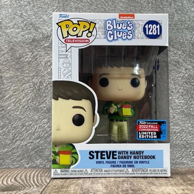 Blue’s Clues-Steve W/ Handy Dandy Notebook #1281 NYCC Convention 2022 Funko