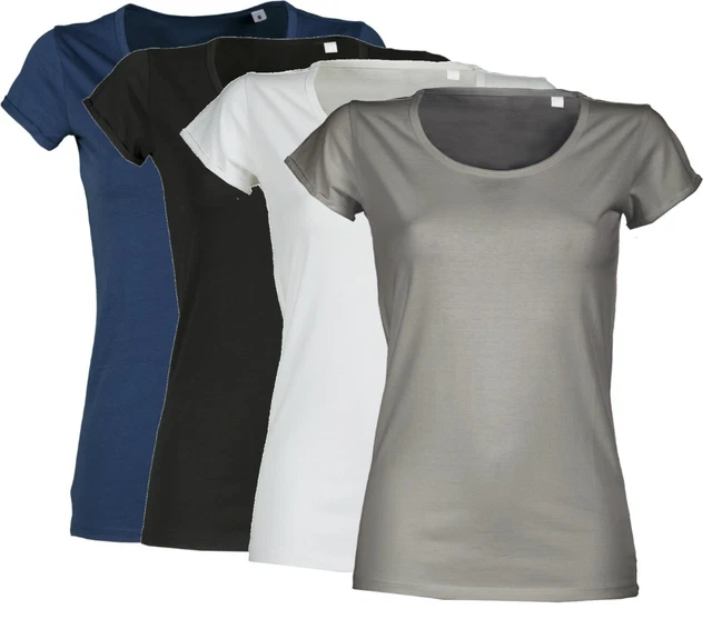 T-Shirt Manica Corta Payper Young Lady Maglietta Sfiancata In Cotone Donna