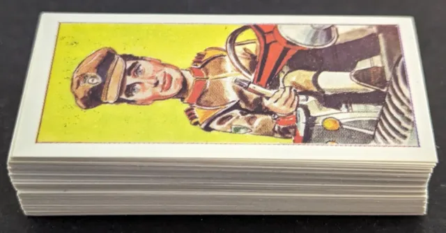 De colección 1964 Thunderbirds Stingray TV cadete dulces conjunto completo de tarjetas 1-50 2