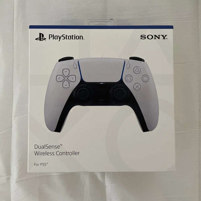 Sony PlayStation 5 DualSense Wireless Controller - White (Used) With TMR Joysticks