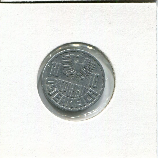 10 GROSCHEN 1952 AUSTRIA Coin #AV023C 2