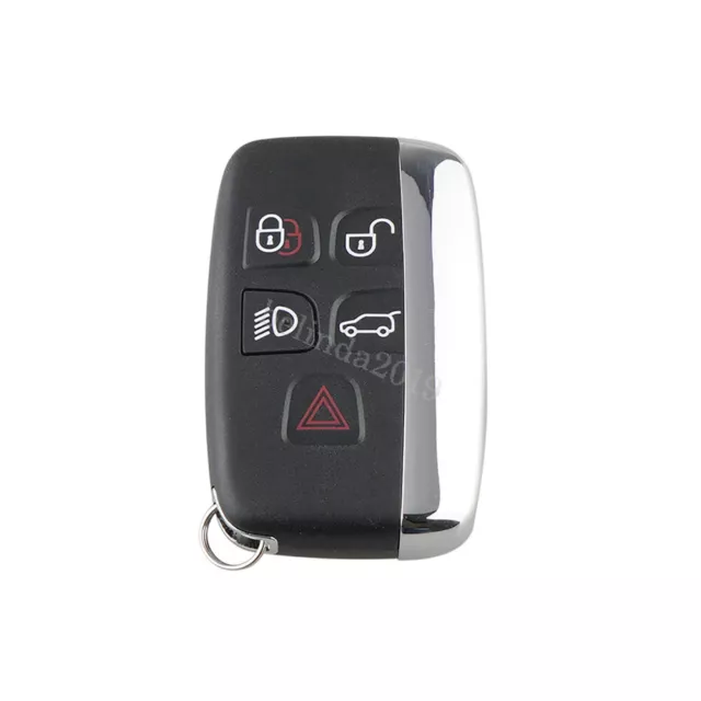 Car Key Case Shell Replacement For Jaguar XF XJ XK XE 5 Button Remote Fob Cover 2