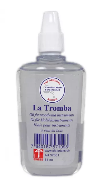 La Tromba - Holzblasinstrumenten Huile - Huile pour Woodwind Instruments