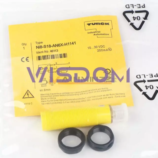 1PC NEW For TURCK NI8-S18-AN6X-H1141 Inductive sensor