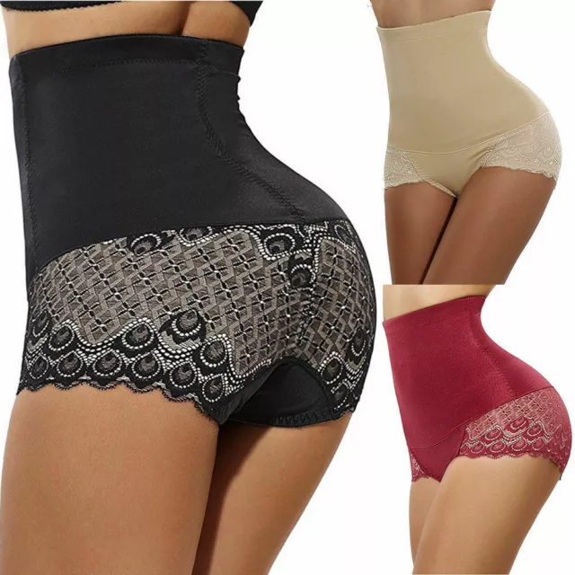 Couteaux de contrôle du ventre pour femmes taille haute minceur forme de corps slips sous-vêtements