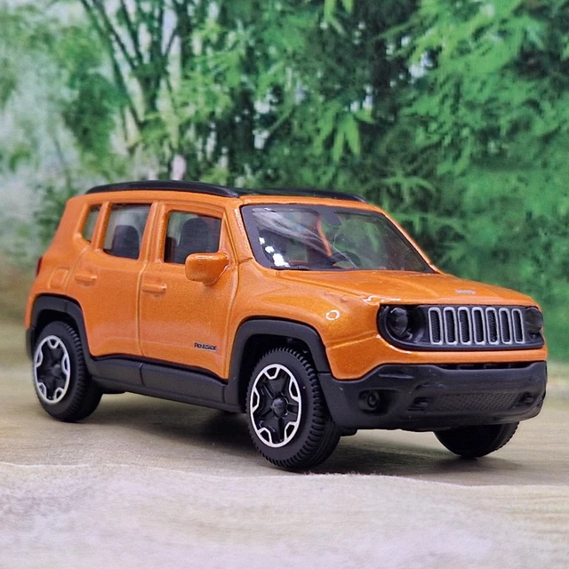 Modèle Réduit 1:43 Mondo Motors Jeep Renegade Police 2017 Avec Remorque Et Bateau