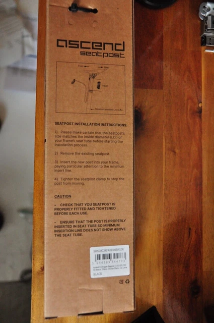 New Brand-X Brand X Ascend II Dropper Seatpost 30.9mm 100mm Drop External Cable 3