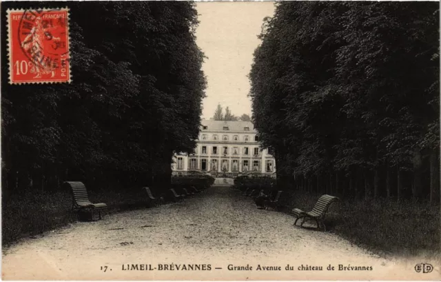 CPA Limeil Brevanne Grande Avenue du Chateau de Brevannes (1349006)