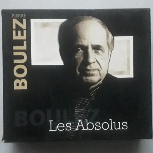 Pierre Boulez * Les Absolus ,Ravel ,Stravinsky,Varese * Coffret 3 Cd Comme Neufs