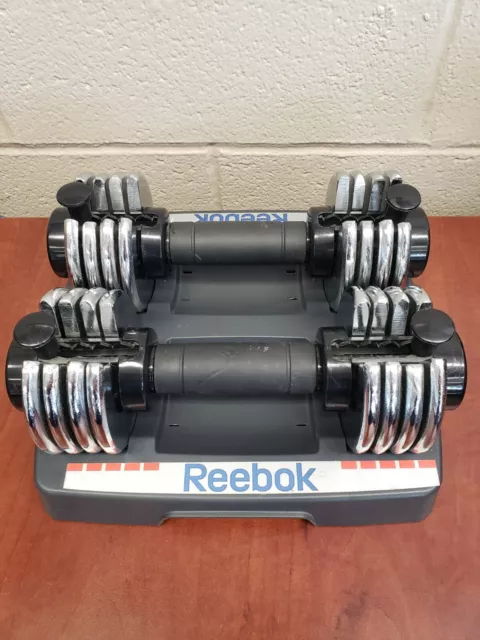 Reebok 25 lb outlet dumbbell