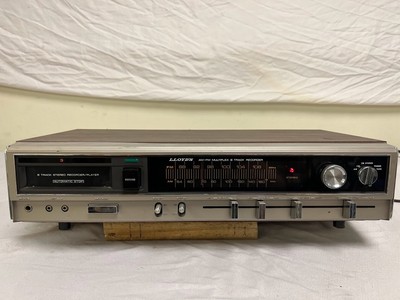 Lecteur stéréo 8 pistes vintage Lloyd's AM FM, pièces