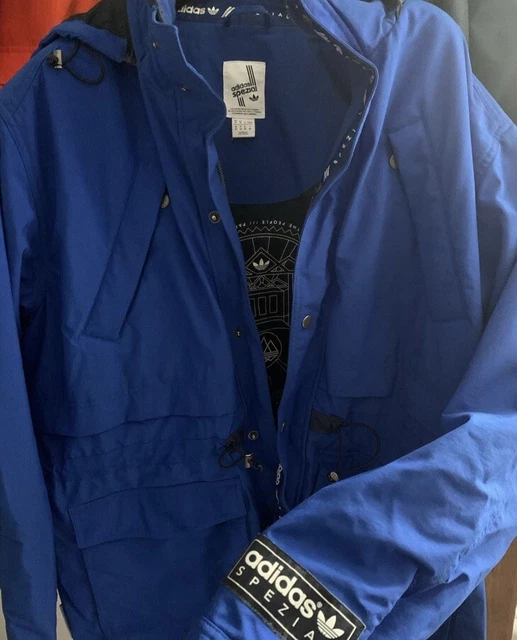 ADIDAS SPEZIAL SPZL Brumler Smock Jacket In Size UK Large