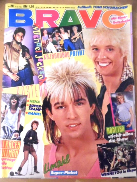 BRAVO 28 - 1983 D  Kajagoogoo Codo Agnetha Eurythmics Nena Toni Tracey Ullman