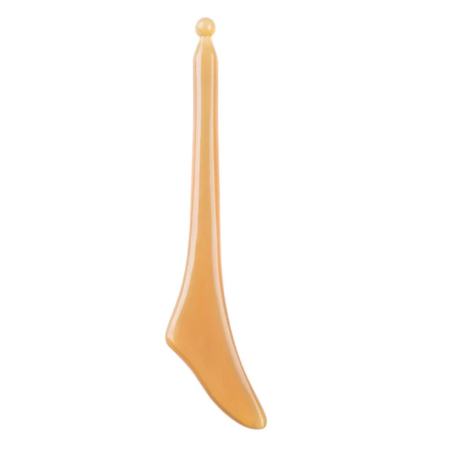 1 pieza Facegua Sha herramienta de masaje cara tabla de rascar belleza cuerno de yak