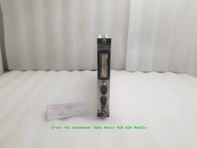 Ortec 441 Ratemeter Rate Meter NIM BIN Module