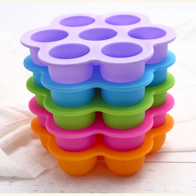Food Storage Tray Freezer Tray Silicone Tray Sealable Containers Ice Tray 2
