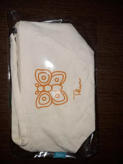 Thun pochette Tessuto Con farfalla Portatrucchi nuovo