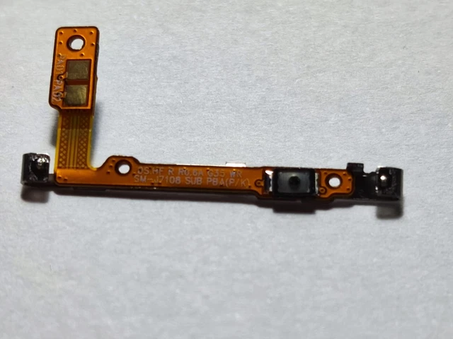 Bouton Power + Volume Doré De Remplacement Pour Samsung Galaxy J5 & J7 (2016) - Neuf