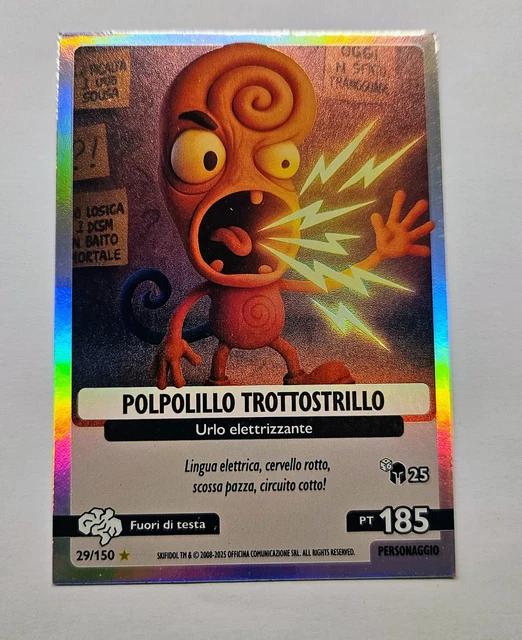 Cartes à Collectionner Skifidol Italian Brainrot - 60 Cartes + 32 Autocollants - Design Psychédélique, Pour Ados