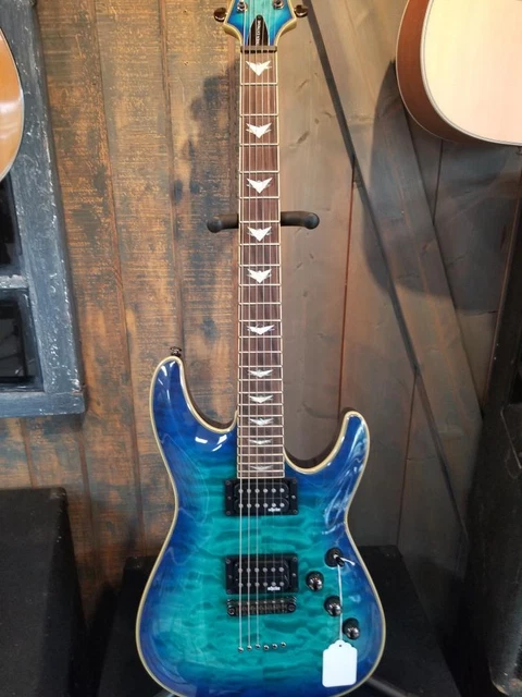 Schecter Omen Extreme 6 String Electric Guitar Blue (AM1073945)