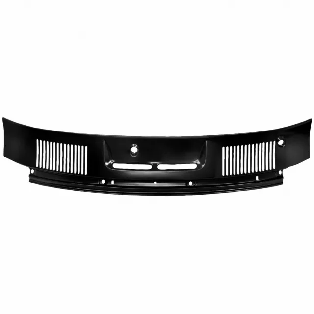 1967 1968 1969 Firebird Hood Cowl Tope Panel Black EDP Coating Steel Dii 1069E