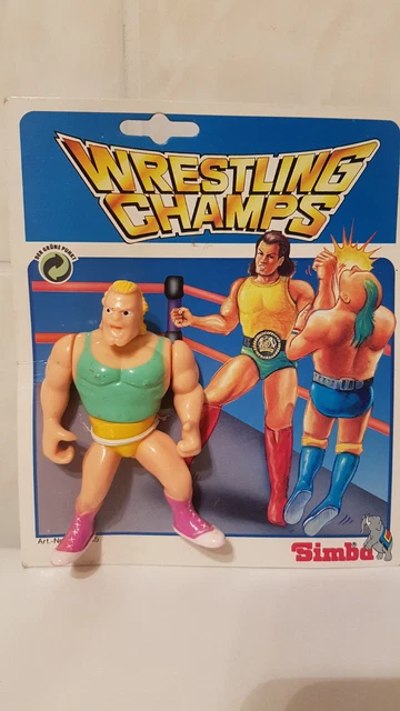 Archivo STL WWF WWE SIMBA SERIE 2 HASBRO WRESTLING CHAMPS·Diseño de