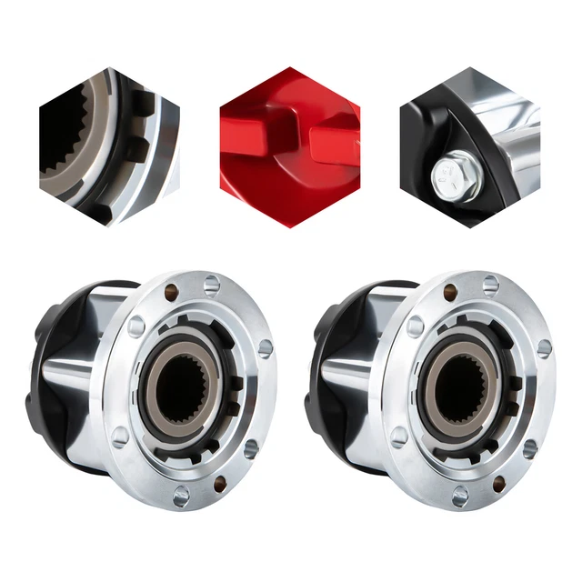 2X MANUAL WHEEL Locking Hubs Set For Toyota 4Runner T100 Hilux Pickup
