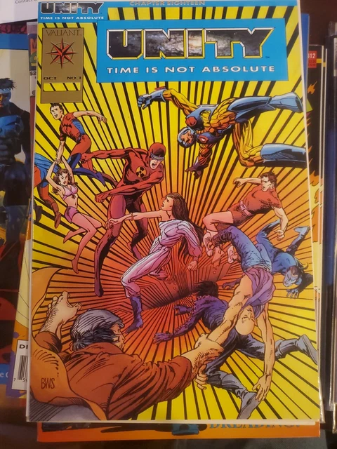 Unity # 1 NM 1st Print GOLD VARIANT Valiant Comic Book Magnus Rai Solar 11 J873