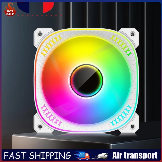 Ventilador de refrigeración de 120 mm 6500 rpm de alta velocidad 12 v
