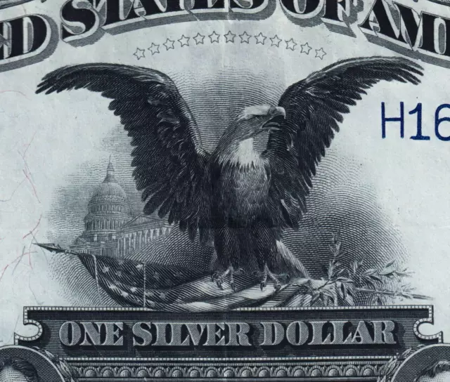 Uspc Fr 230 $1 1899 Silver Certificate (Black Eagle)