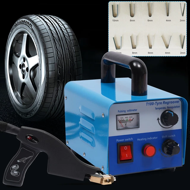 400W MANUAL CAR Tires Grooving Machine Truck Tires Rubber Regroover