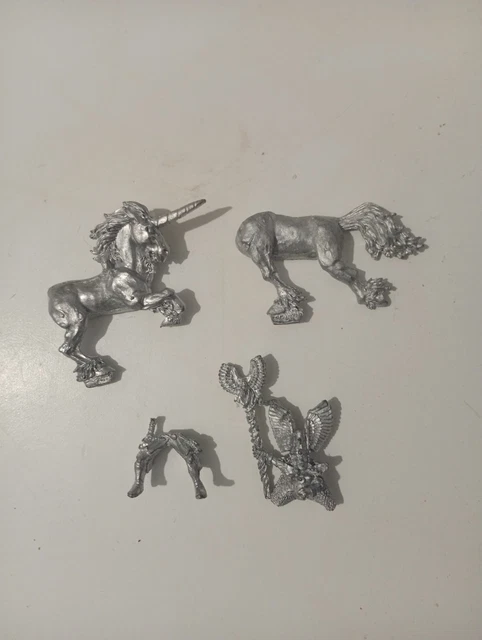 Warhammer - 3 Maîtres des Épées Hauts Elfes (Metal) - Jeux & Jouets