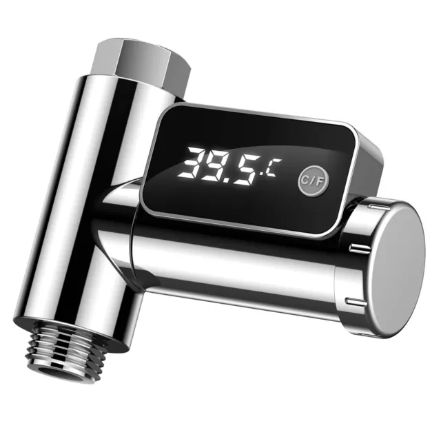 Thermomètre de douche numérique avec écran LED mesures fiables et précises 2