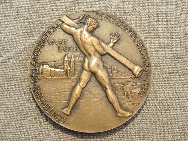 Médaille De Course à Pied - 15 Km De La Corrida De Pont-à-Mousson 1990