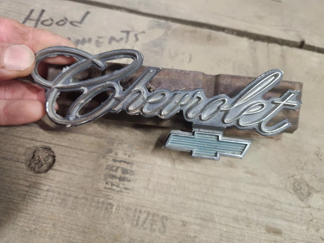 Vtg Car emblem Chevrolet