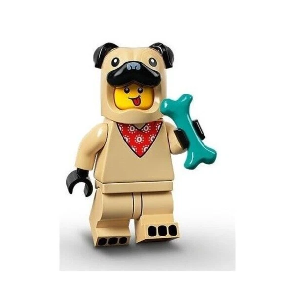LEGO Minifigure Series 21 71029 Pug Costume Guy New Sealed