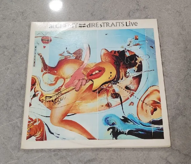 Dire Straits Alchemy Live 1984 LP Vinyl Record Gatefold Album W1-25085