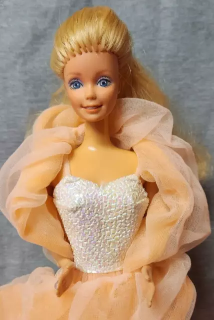 Vintage 1984 Peaches and Cream Barbie Doll- #7926- Original Dress- TLC